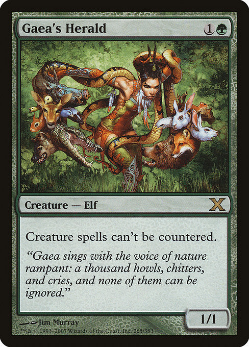 10E: Gaea's Herald (Foil)