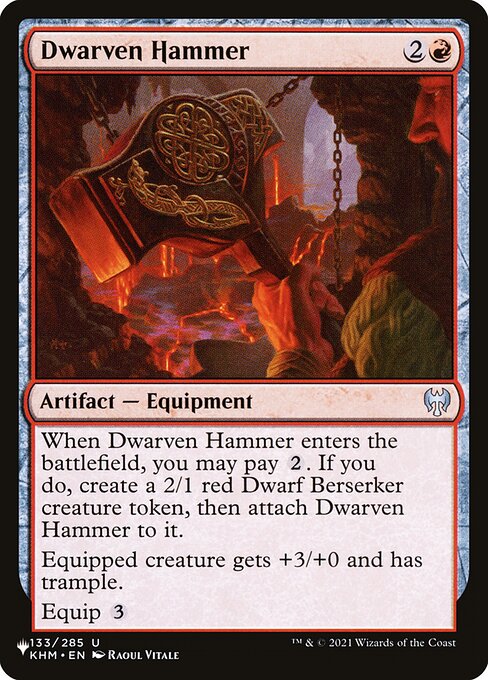 PLST: Dwarven Hammer