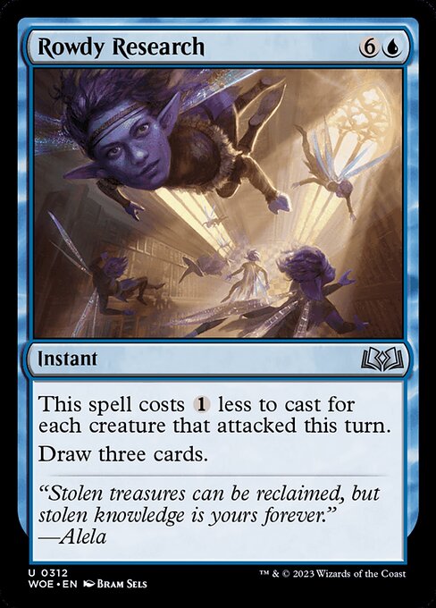 WOE: Rowdy Research