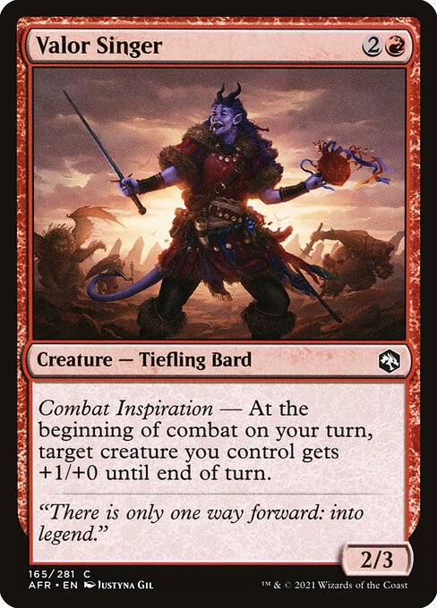 AFR: Valor Singer (Foil)