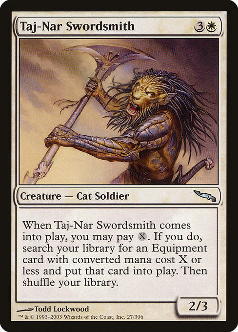 MRD: Taj-Nar Swordsmith (Foil)