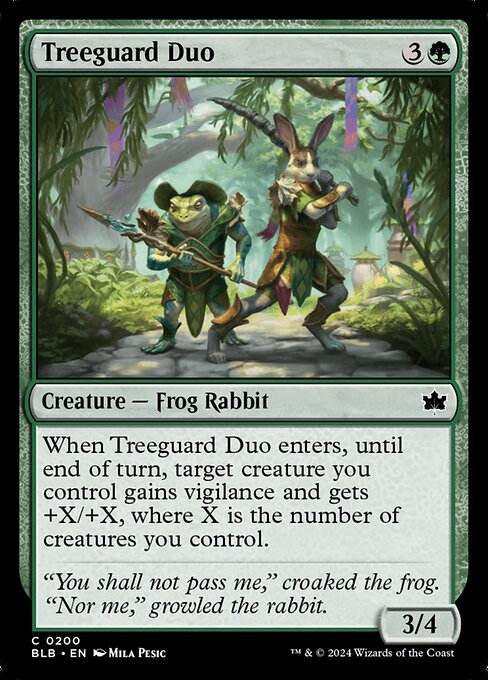 BLB: Treeguard Duo (Foil)