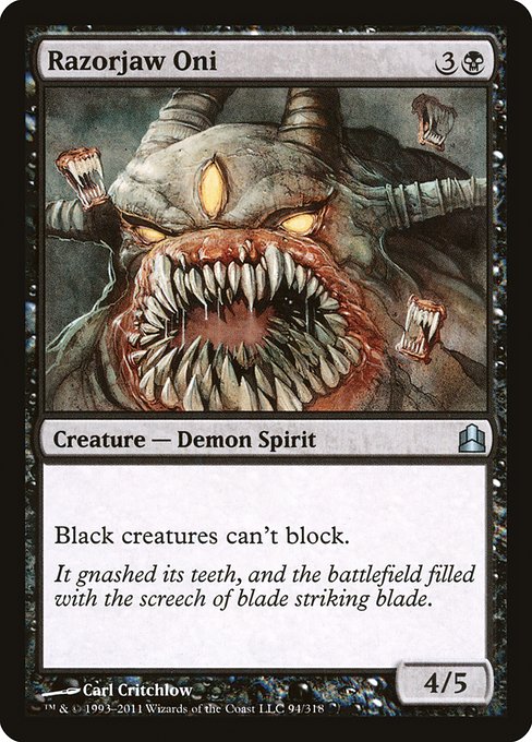 CMD: Razorjaw Oni