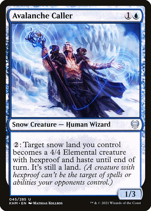 KHM: Avalanche Caller (Foil)
