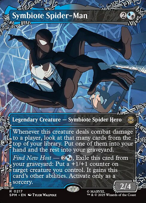 SPM: Symbiote Spider-Man (Borderless) (Foil)