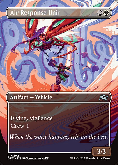 DFT: Air Response Unit (Borderless) (Foil)