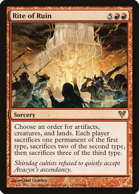 AVR: Rite of Ruin (Foil)
