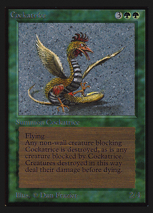 CED: Cockatrice (CE)