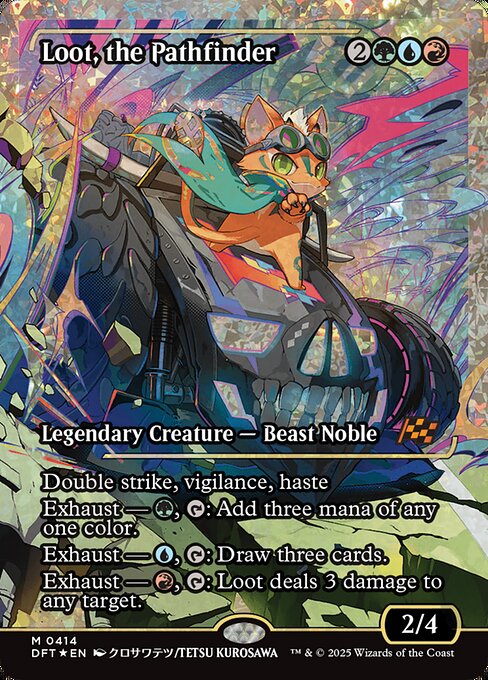 DFT: Loot, the Pathfinder (Showcase) (Fracture Foil)