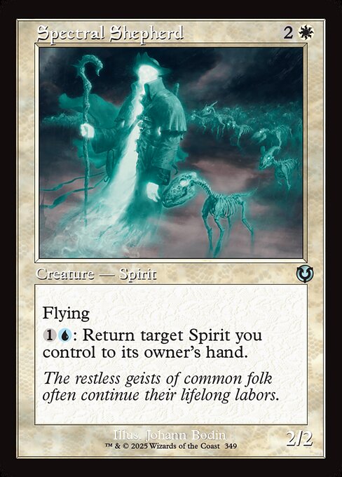 INR: Spectral Shepherd (Retro Frame) (Foil)