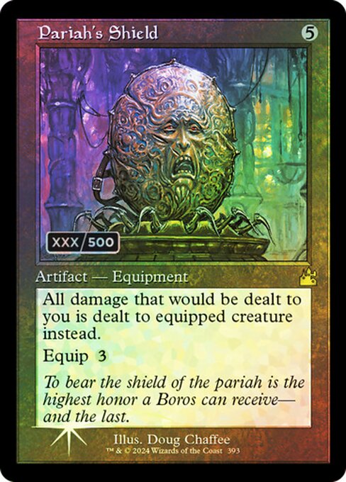 RVR: Pariah's Shield (Retro Frame) (Serial Numbered) (Foil)