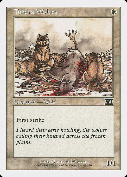 6ED: Tundra Wolves