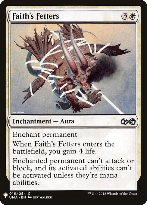 PLST: Faith's Fetters