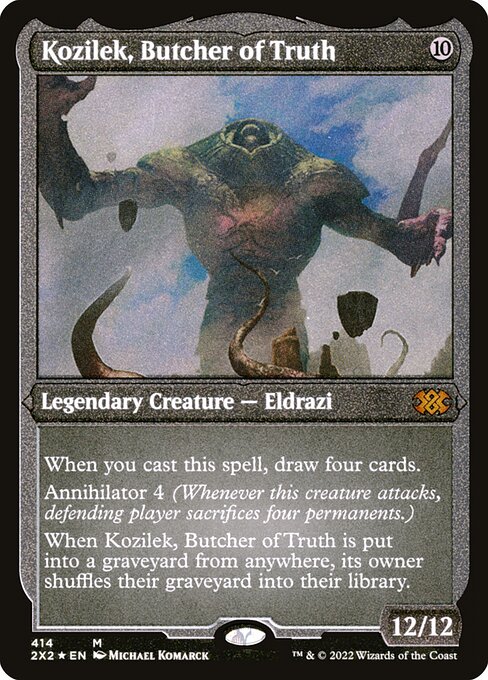 2X2: Kozilek, Butcher of Truth (Foil Etched)