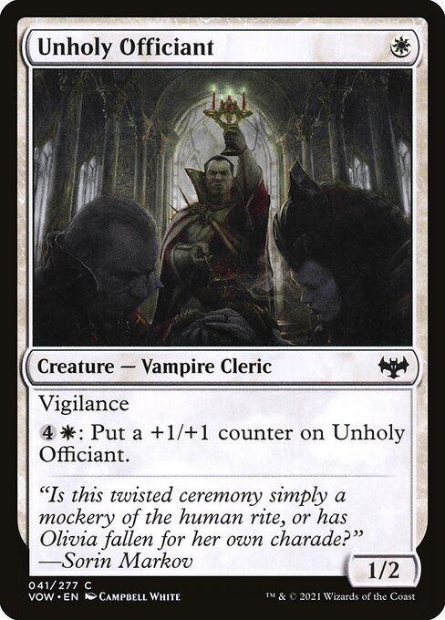VOW: Unholy Officiant