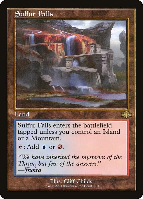 DMR: Sulfur Falls (Retro Frame) (Foil)