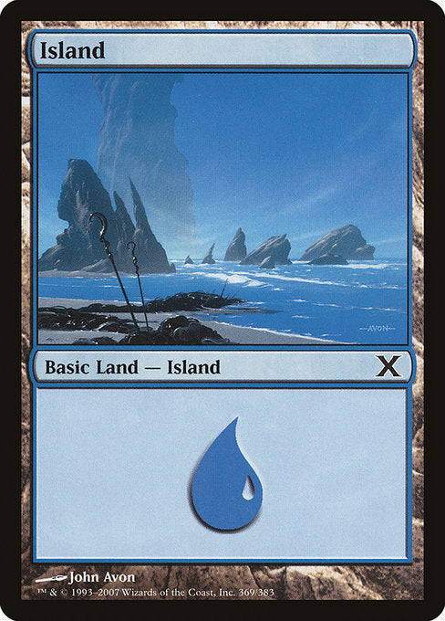 10E: Island (369) (Foil)
