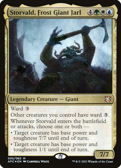 AFC: Storvald, Frost Giant Jarl (Foil)