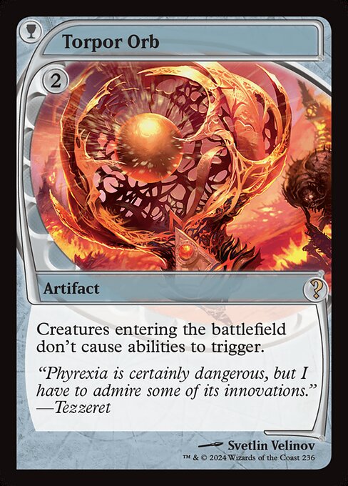 MB2: Torpor Orb (Future Sight) (Foil)