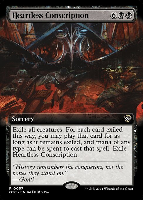 OTC: Heartless Conscription (Extended Art)