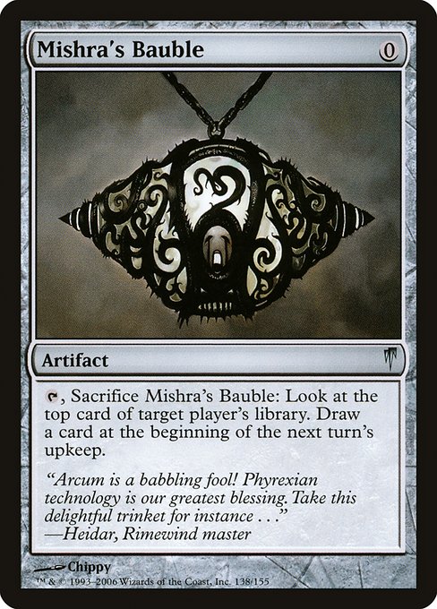 CSP: Mishra's Bauble (Foil)