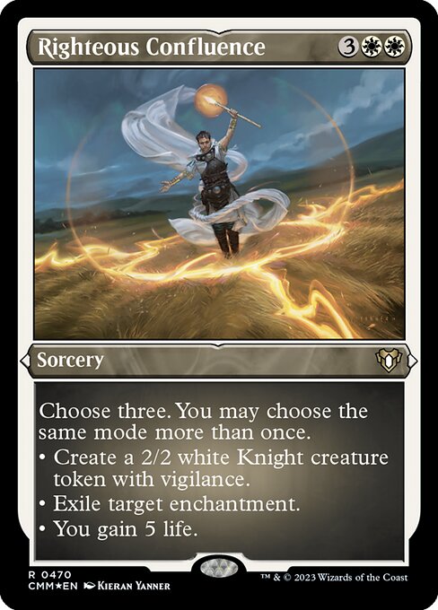 CMM: Righteous Confluence (Foil Etched)
