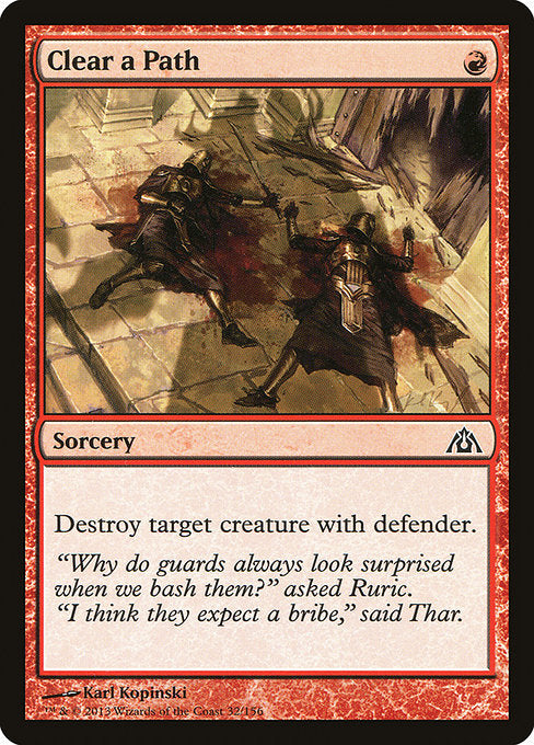 DGM: Clear a Path (Foil)