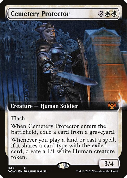 VOW: Cemetery Protector (Extended Art)