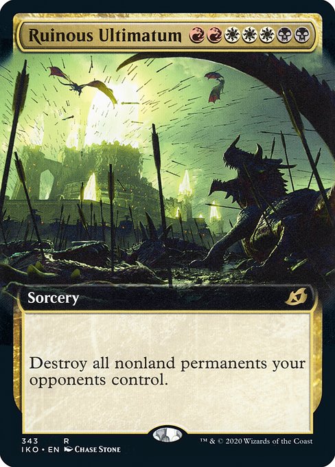 IKO: Ruinous Ultimatum (Extended Art) (Foil)