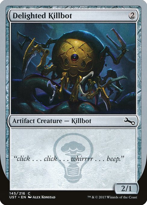 UST: Delighted Killbot