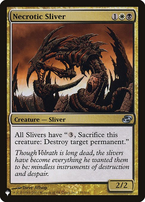 PLST: Necrotic Sliver