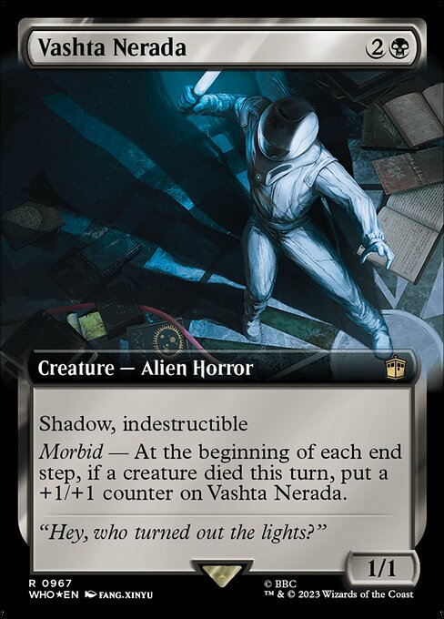 WHO: Vashta Nerada (Extended Art) (Surge Foil)