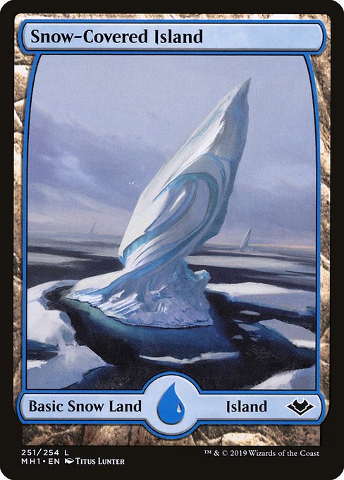 MH1: Snow-Covered Island (Foil)