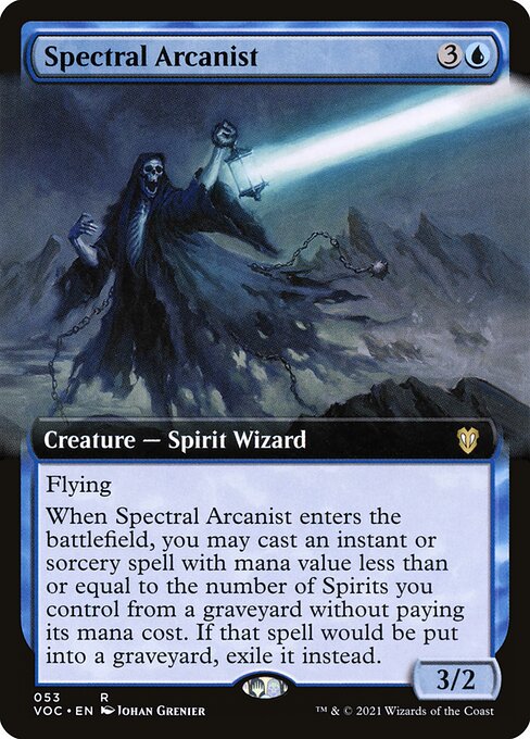 VOC: Spectral Arcanist (Extended Art)