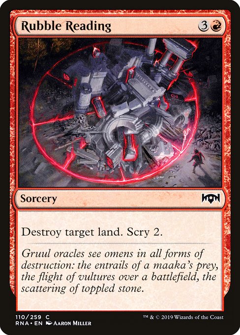 RNA: Rubble Reading (Foil)