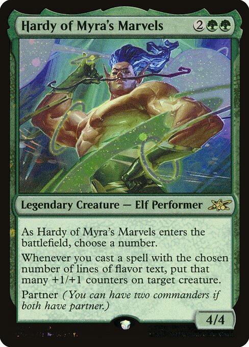 UNF: Hardy of Myra's Marvels (Galaxy Foil)