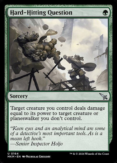 MKM: Hard-Hitting Question (Foil)