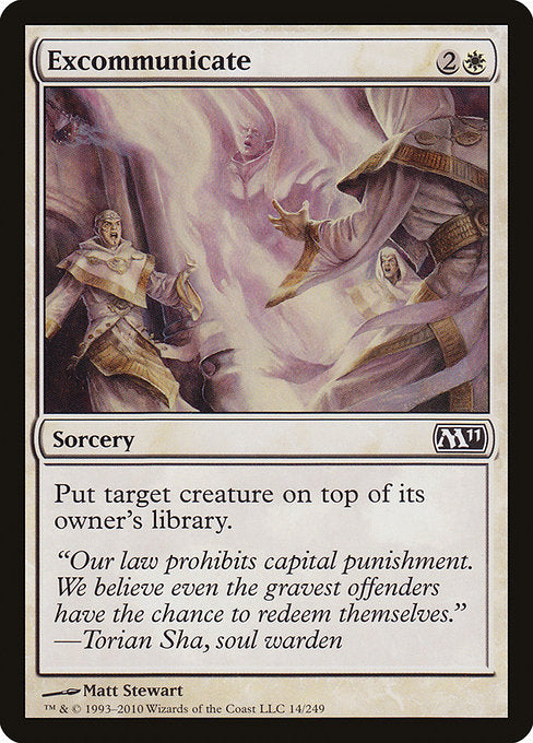 M11: Excommunicate (Foil)