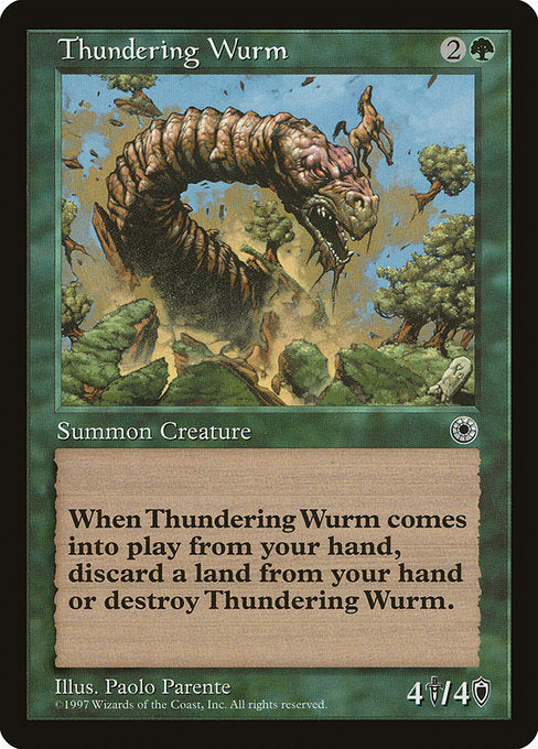 POR: Thundering Wurm