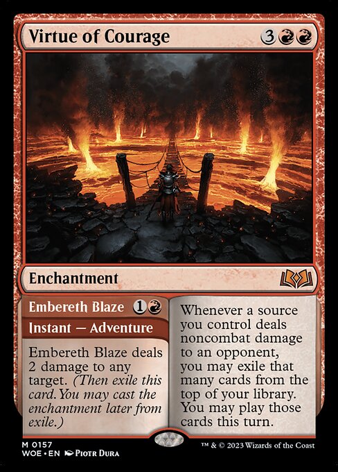 WOE: Virtue of Courage (Foil)