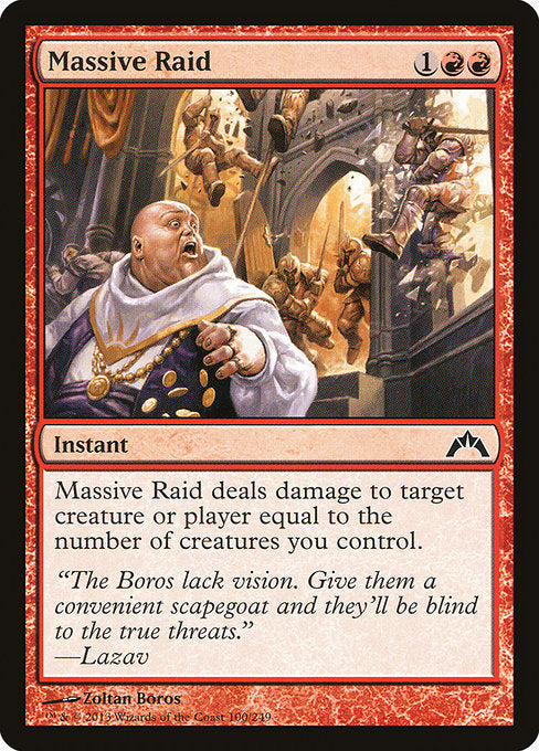 GTC: Massive Raid (Foil)
