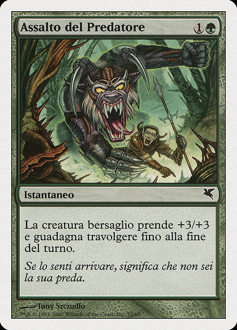 PSAL: Predator's Strike (Italian) - "Assalto del Predatore"