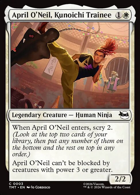 TMT: April O'Neil, Kunoichi Trainee (Foil)