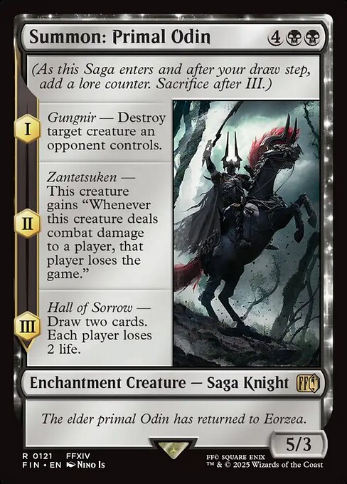 FIN: Summon: Primal Odin (Foil)