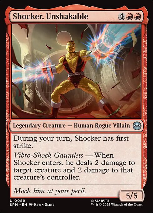 SPM: Shocker, Unshakable (Foil)