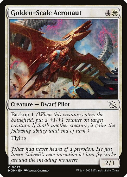 MOM: Golden-Scale Aeronaut (Foil)