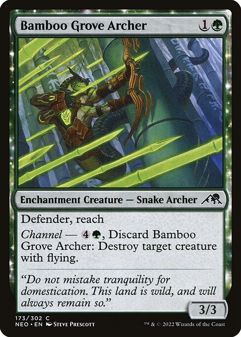 NEO: Bamboo Grove Archer (Foil)