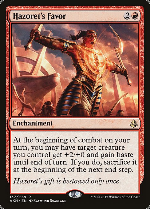 AKH: Hazoret's Favor (Foil)