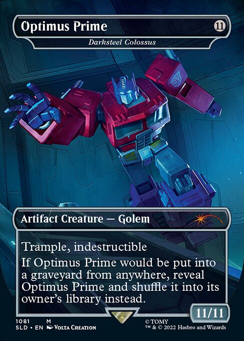 SLD: Optimus Prime - Darksteel Colossus (Foil)