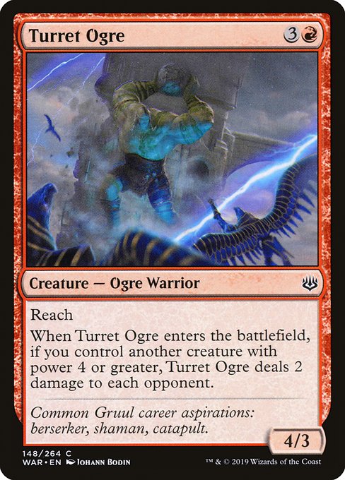 WAR: Turret Ogre (Foil)